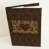 A5 Lined Notebook with Textile Cover